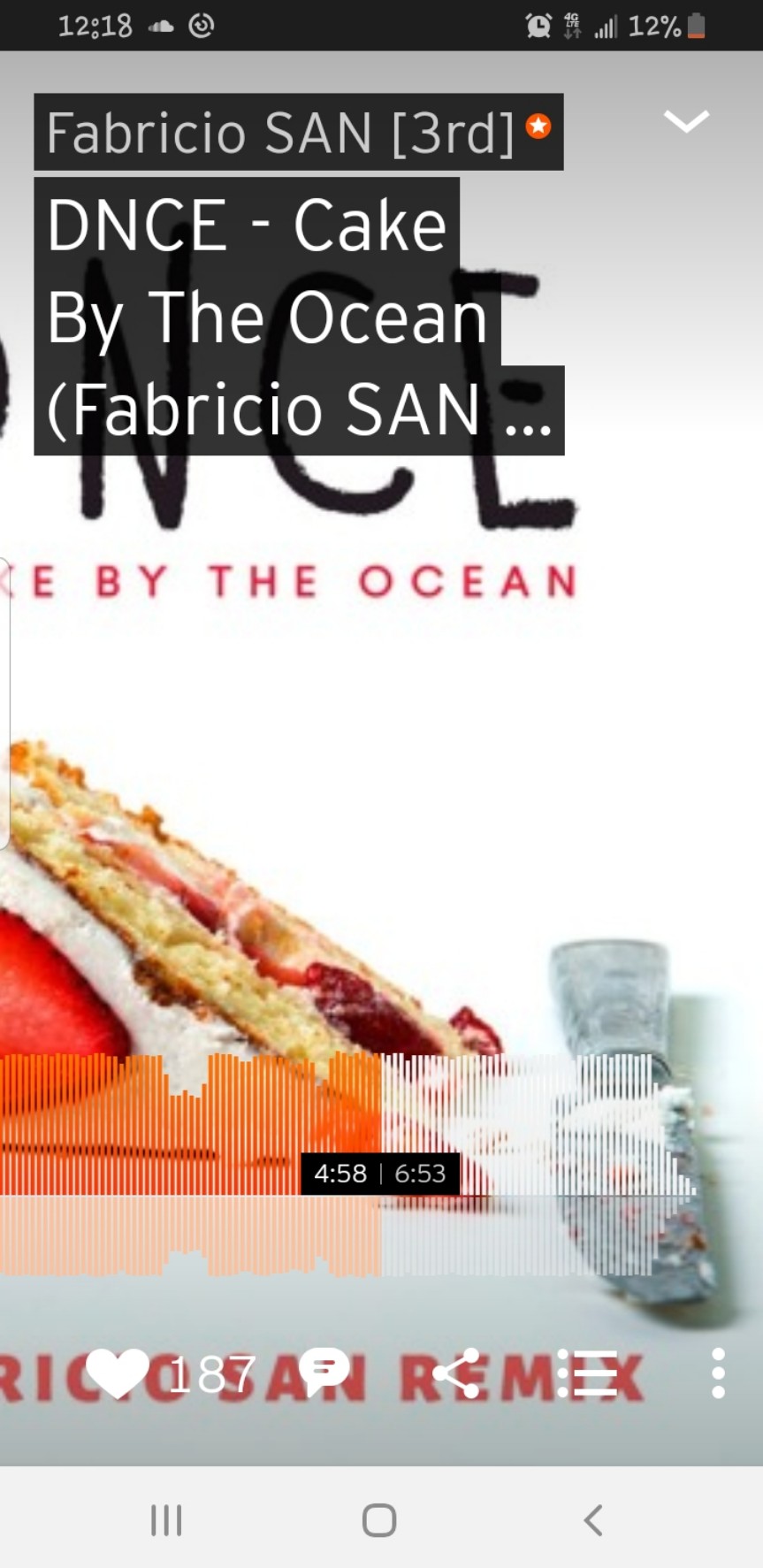 DNCE – Cake By The Ocean (Fabricio SAN Remix) On&nbsp;Soundcloud